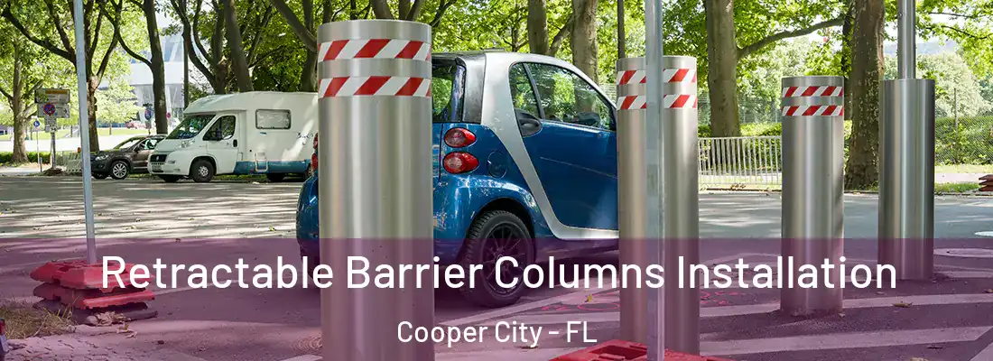  Retractable Barrier Columns Installation Cooper City - FL